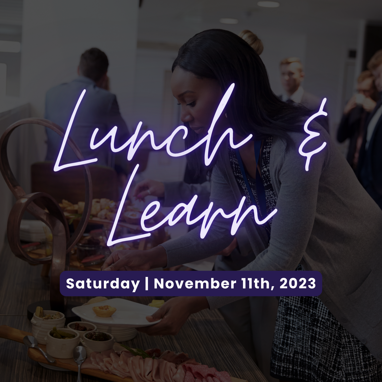 Saturday Lunch & Learn Sponsorship November 11th + Vendor Table